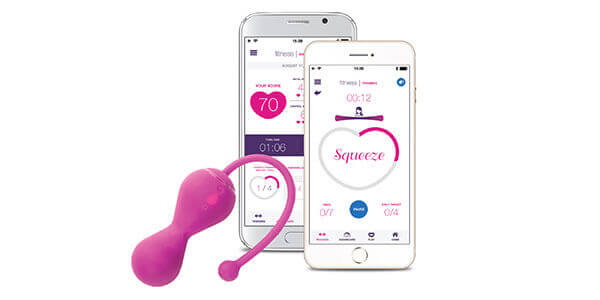 The Lovelife Krush helps women with sexual health and pelvic floor strengthening.