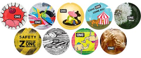 ONE Condoms held a design contest for its condom packaging. 