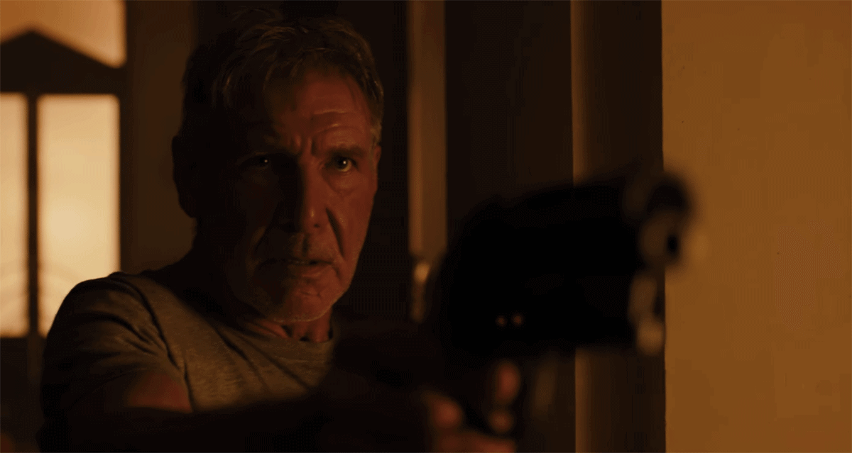 Harrison Fords returns as Deckard in the upcoming Blade Runner sequel. 