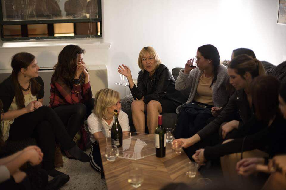 A group of women in sex tech meet regularly in NYC as part of the Women of Sex Tech group.