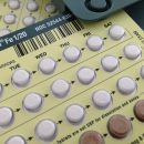 A set of birth control pills.