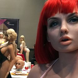 Various sex dolls were showcased at the adult expo in Las Vegas in January 2018 at the Hard Rock Hotel and Casino.
