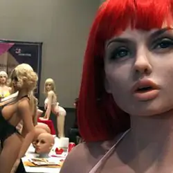Various sex dolls were showcased at the adult expo in Las Vegas in January 2018 at the Hard Rock Hotel and Casino.