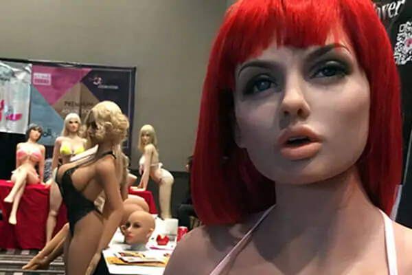 Dolls Dolls Dolls Sexy Synthetics at the Adult Expo in Las