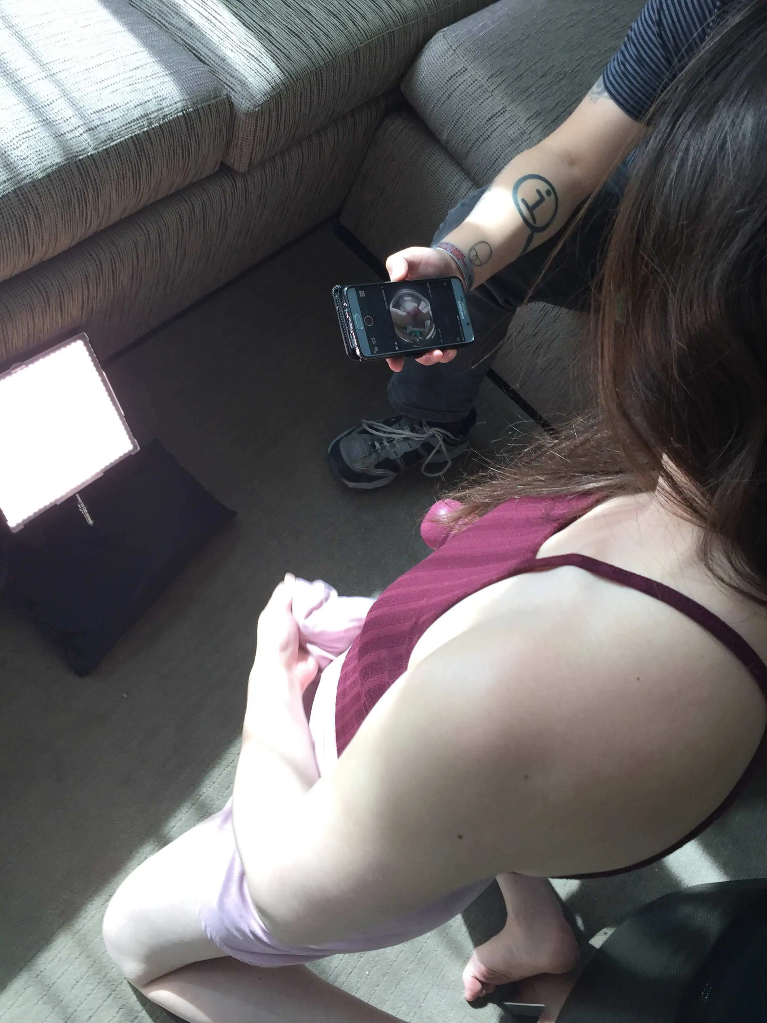 Behind the Scenes for a VR Porn Shoot with Casey Calvert - Future of Sex