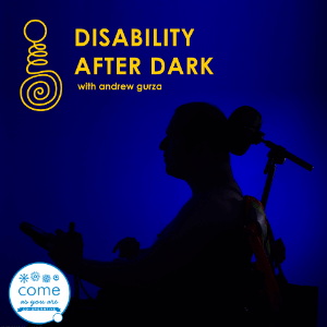 Disability After Dark podcast logo