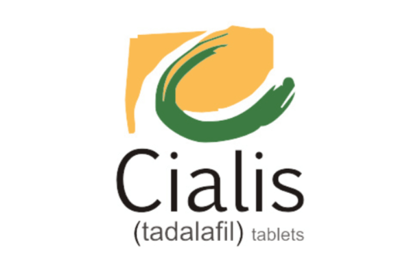 The Cialis (tadalafil) erectile dysfuntcion logo. 