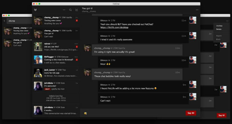 FetChat app