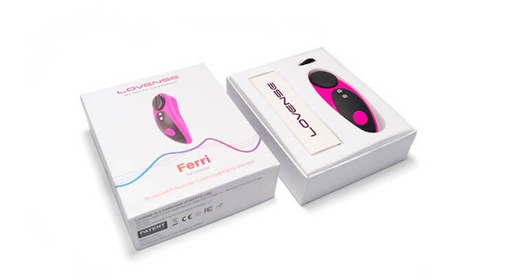 Ferri, a Purse-Sized Panty-Vibrator, remote-controlled clitoral stimulation