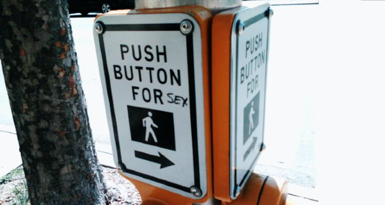 Screenshot of Safety and Warning Signs Stickers - Push Button For