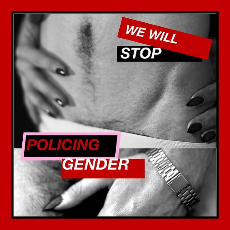 Screenshot of Policing Gender