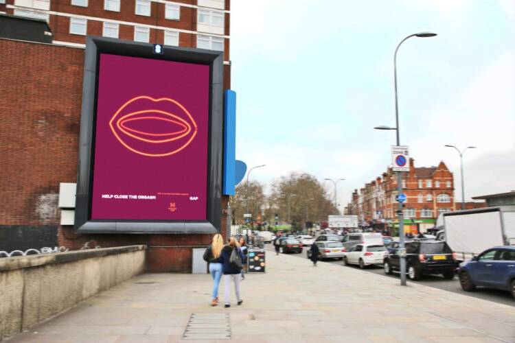 Image of Close the Orgasm Gap campaign