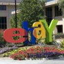 Picture of eBay logo at office entrance