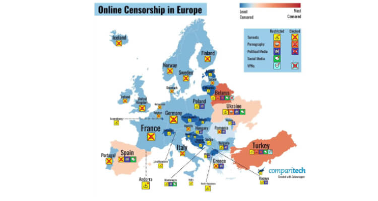 Report Reveals Censorship of Internet Pornography Is Prevalent Worldwide
