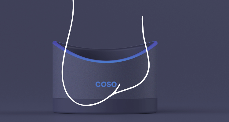 COSO temporarily halts sperm production using ultrasound waves.