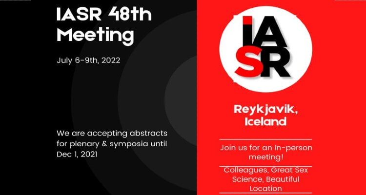 IASR 48th Meeting Reykjavík, Iceland – July 6 to 9th, 2022