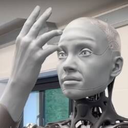 Ameca Humanoid Robot AI Platform by Engineered Arts