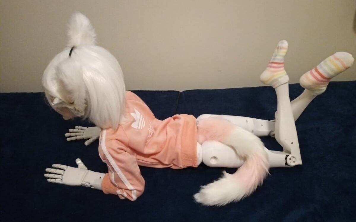 Sex robot catgirl from Illium Robotics Lily Standard