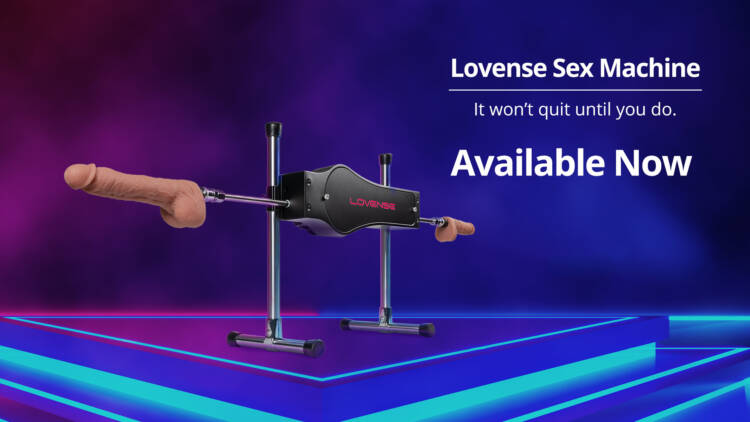 Lovense's interactive sex machine
